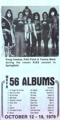 WHYN/Kiss Concert 10/79 - Doug Hawkes/Patty Piech