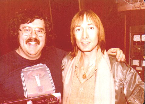 Jim Kaye with Nick Gilder! 12/78