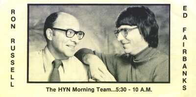 Ron Russell & Ed Fairbanks - November 1977