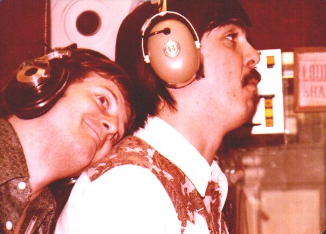 Rob Westaby & Dean Manchester clowing around